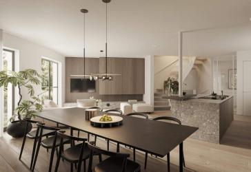 Effizienzhaus 55/KfW 55 | FORMHAUS | Architektonischer Hingucker. Doppelhaushälfte in ruhiger Lage.