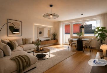 Vollrenovierte 3-Zimmer-Wohnung im Rosenheimer Zentrum