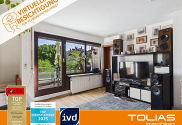 1-Zimmer-Wohnung mit Balkon und Tiefgaragenstellplatz in Zuffenhausen