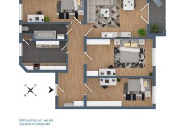Wohntraum nach Sanierung - 4-Zimmer-Eigentumswohnung in Toplage von Berlin-Johannisthal