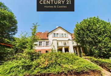 Wundervolle 20er Jahre Direktorenvilla am Wald, 265m² für 1-4 Wohnungen, Mega Terrasse, 5 Carports