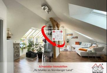 WOW!!! Traumhafte 3,5-Zimmer-Maisonette-Wohnung mit toller Ausstattung und Stellplatz in Nürnberg