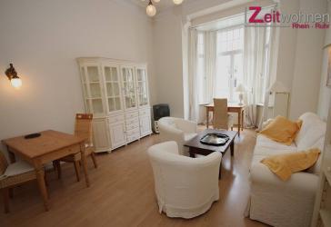 Möblierte 2-Zimmer Jugendstil-Wohnung in Schlossparknähe, mit Erker