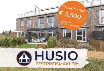 Modernes Townhouse mit beheiztem Vollkeller nur wenige Gehminuten von KiTa und Einkaufsmöglichkeiten