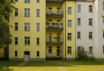 NEUE WG Vollmöblierung, 2 Bäder, ÖPNV vor der Tür, Balkon, Küche, Stellplatz