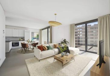 Live Central - Komfortables 3-Zimmer-Apartment mit Loggia und Balkon in den Colonnades