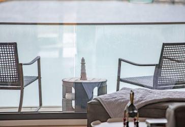 Exklusive Ferienwohnung im OstseeResort Olpenitz in direkter Hafenlage mit Blick auf Schlei & Ostsee