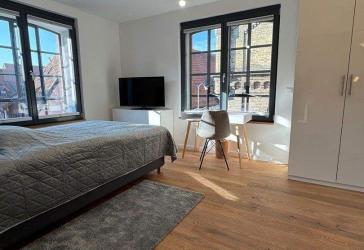 Serviced-Apartment-Businessapartment-Berufspendler: All-In je 25qm (+ 55qm Co-Livingbereich)