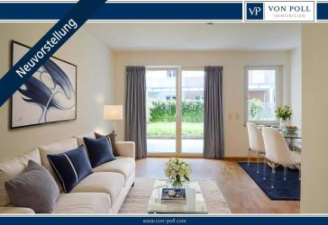 Ruhige 2-Zimmer-Erstbezugwohnung Innenstadt mit Terrasse und kleinem Garten