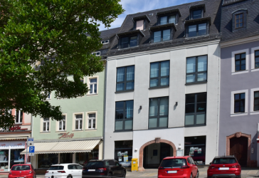 Ehem. Sächsischer Hof am Marktplatz von Mittweida - 1a Lage