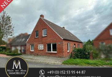 Einfamilienhaus in Pilsum/ Krummhörn direkt im historischen Ortskern, Nachbarort von Greetsiel