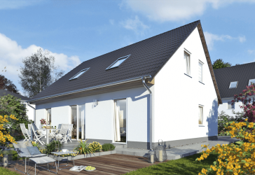 Mitwachshaus massiv gebaut, Preis inkl. Grundstück