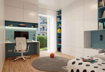 Modernes 4-Zimmer-Apartment mit Loggia in nachhaltigem Neubau – FröbelHöfe - 8.0.2.