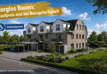 Ideale 2 Zimmer-Stadtwohnung im Neubauprojekt Brake mit 2 Balkonen - Rollstuhlgerecht!