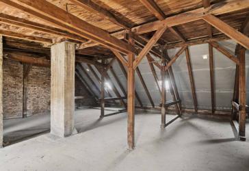 Dachgeschossrohling - Ausblick über die 'Uferhallen' - beste Lage!