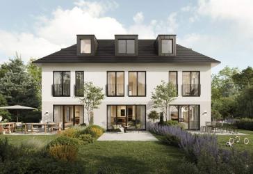 Effizienzhaus 55/KfW 55 | FORMHAUS | Modern, neu, durchdacht. Großes Reihenmittelhaus für Familien.