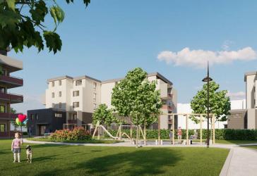 Barrierefreie 4-Raum-Wohnung im Neubau