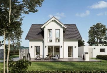 Offen gestaltetes Architektenhaus mit Speisekammer im grünen Norden Saalfelds