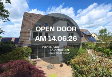 OPEN DOOR am 14.06.26 von 10-12 Uhr! Wohnen am Waldrand mit Blick auf Schloss Hohenlimburg