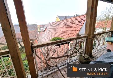 Altstadtwohnung mit Balkon in 1A-Lage
