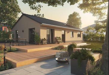 Bungalow 100 massiv gebaut, Preis inkl. Grundstück