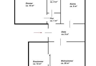Schwachhausen / Schöne Altbauwohnung mit Garten