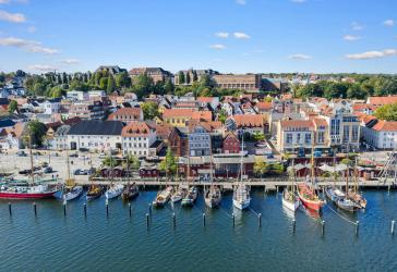Exklusives Townhouse mit Panoramablick über den Flensburger Hafen und die Förde!