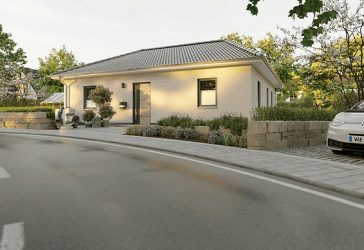 Bungalow 92, massiv gebaut, Preis inkl. Grundstück in Masholder