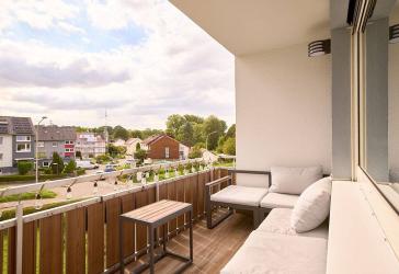 Renovierte 3-Zimmer-Wohnung mit Balkon und Stellplatz in zentraler Lage