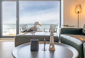 Exklusive Ferienwohnung im OstseeResort Olpenitz in direkter Hafenlage mit Blick auf Schlei & Ostsee