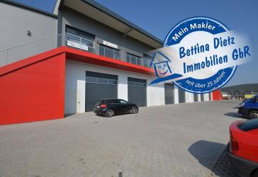 DIETZ: GEWERBEPARK 24 - Provisionsfreie 147m² große Büro oder Lagerfläche im 1. OG mit 4m Raumhöhe!