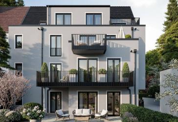 NEUBAU: Barrierefreie 4-Zimmer-Wohnung mit sonnigem Balkon, Lift und Hobbyraum