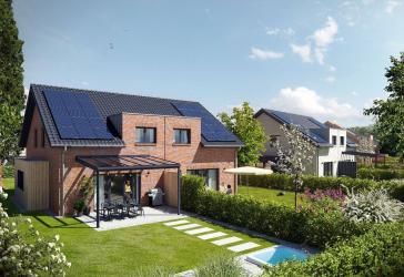 Energieeffiziente Doppelhaushälften in Bad Zwischenahn, Ekern