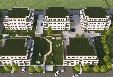 Barrierefreier Neubau am Hallohpark - 2-Zimmer-Wohnung mit Balkon