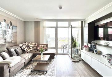 Exklusive Ferienwohnung über den Dächern von Westerland mit traumhaften Weitblick und Pkw-Stellplatz