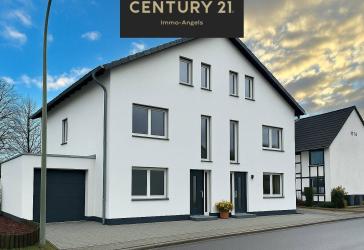 Schlüsselfertiger Neubautraum inkl. Garage mit 5 Zimmern & Garten & Dachterrasse - LINKE DHH
