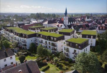 Genehmigtes Projekt für 74 Wohnungen im Stadtkern Babenhausen - Provisionsfrei-