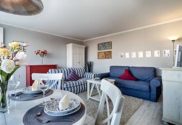 Schöne 2-Zi. Wohnung mit West-Balkon in strand- und stadtnaher Lage von Westerland