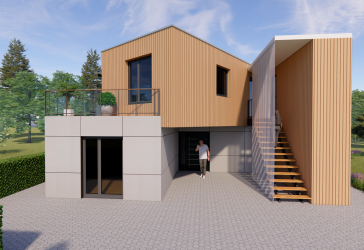 NEUBAUPROJEKT individuell planbar I Mobiles Einfamilienhaus zum Kauf I Deutschlandweit realisierbar I Grundstück zur Pacht