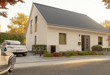Haus mit ELW massiv gebaut, Preis inkl. Grundstück