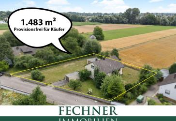 Sofort verfügbar - Ortsrandlage in IN-Oberbrunnenreuth - großzügige 1.483 m² Grundstücksfläche!
