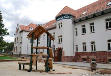 Solar-Denkmal zum Ausbau am Zeisigwald