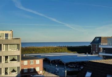 Sonnenblick über der Nordsee