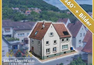 Smartes Wohnen ohne Garten - modernes teilrenoviertes Dorfhaus in Busenberg