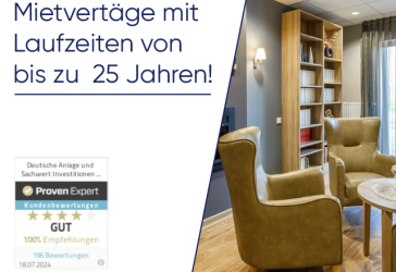 Ihre neue Pflegeimmobilie als Teil der Altersvorsorge.
