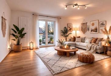 3 1/2 Zimmer Etagenwohnung in Murnau mit Loggia