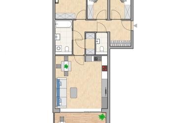 4-ZIMMER STADTWOHNUNG IN FAMILIENFREUNDLICHER UMGEBUNG IN GEPFLEGTER WOHNANLAGE MIT EIGENEM SPIELPLATZ