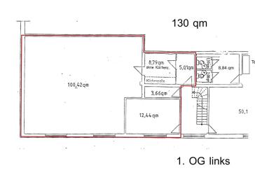 Büro-/Schulungs-/Geschäftsfläche zu vermieten - 130 m² zentral in Aurich