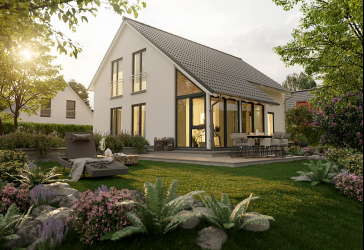 massiv und energieeffizient gebaut, Preis inkl. Grundstück