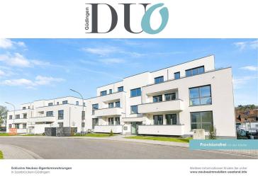 **** DUO Saarbrücken-Güdingen **** Energieeffiziente und bezugsfertige Neubau-Eigentumswohungen